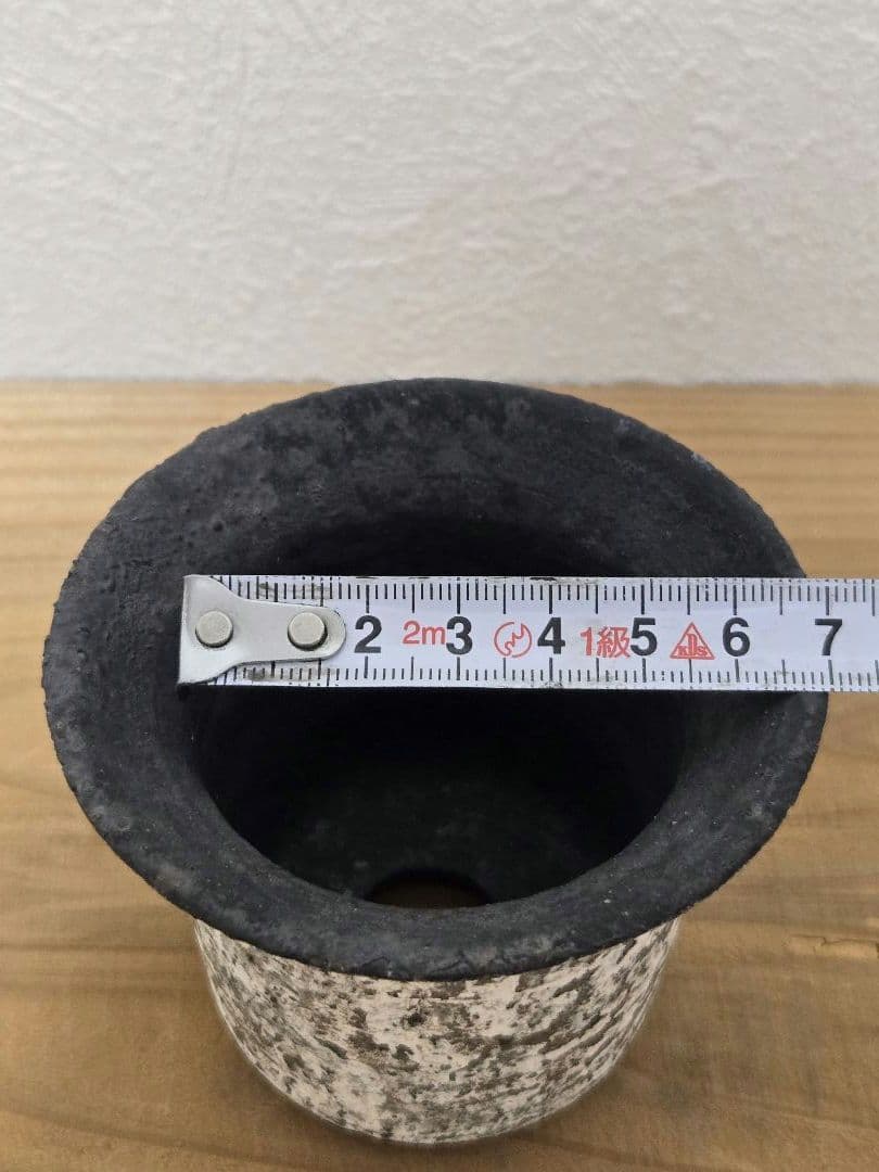 レア　invisible ink Basic Pot Grunge　未使用 鉢