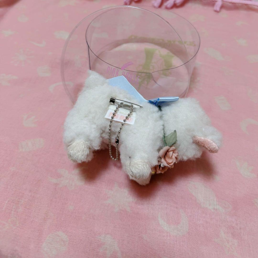 PINK HOUSE ピンクハウス ひつじぬいぐるみコサージュ