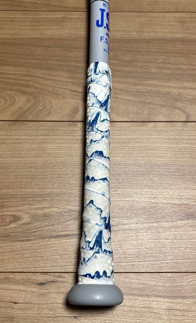 【美品】78cm ワニクラッシャーパワー「青ワニ」 少年軟式用バット