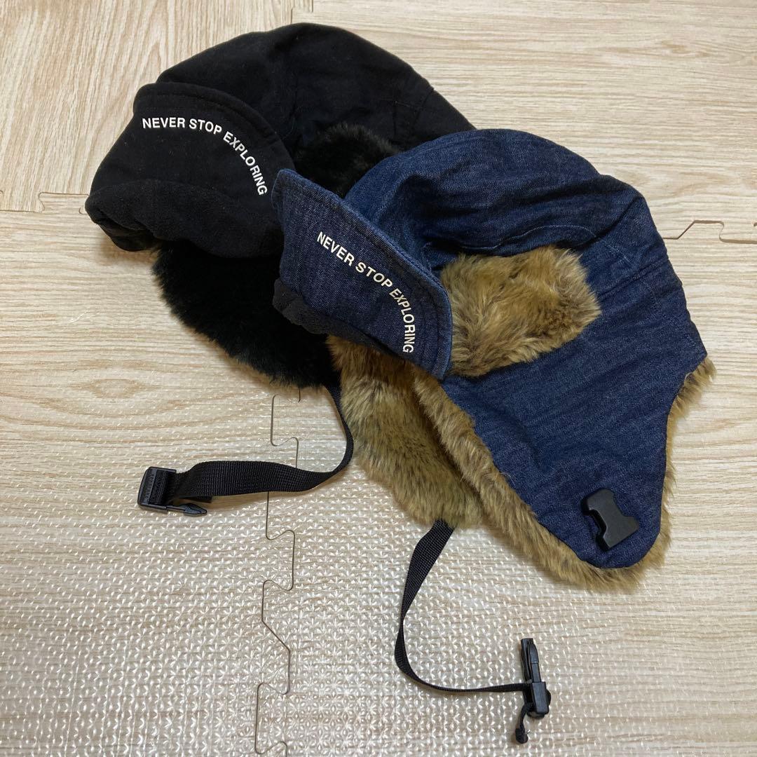 THE NORTH FACE フライトキャップ L ブラック デニム　2個セット