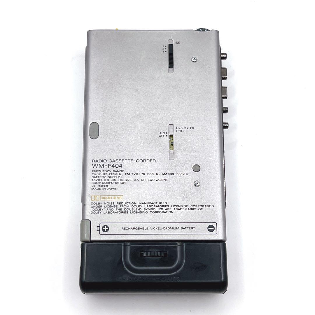 【超美品・動作品】 SONY WALKMAN WM-F404 カセットテープ