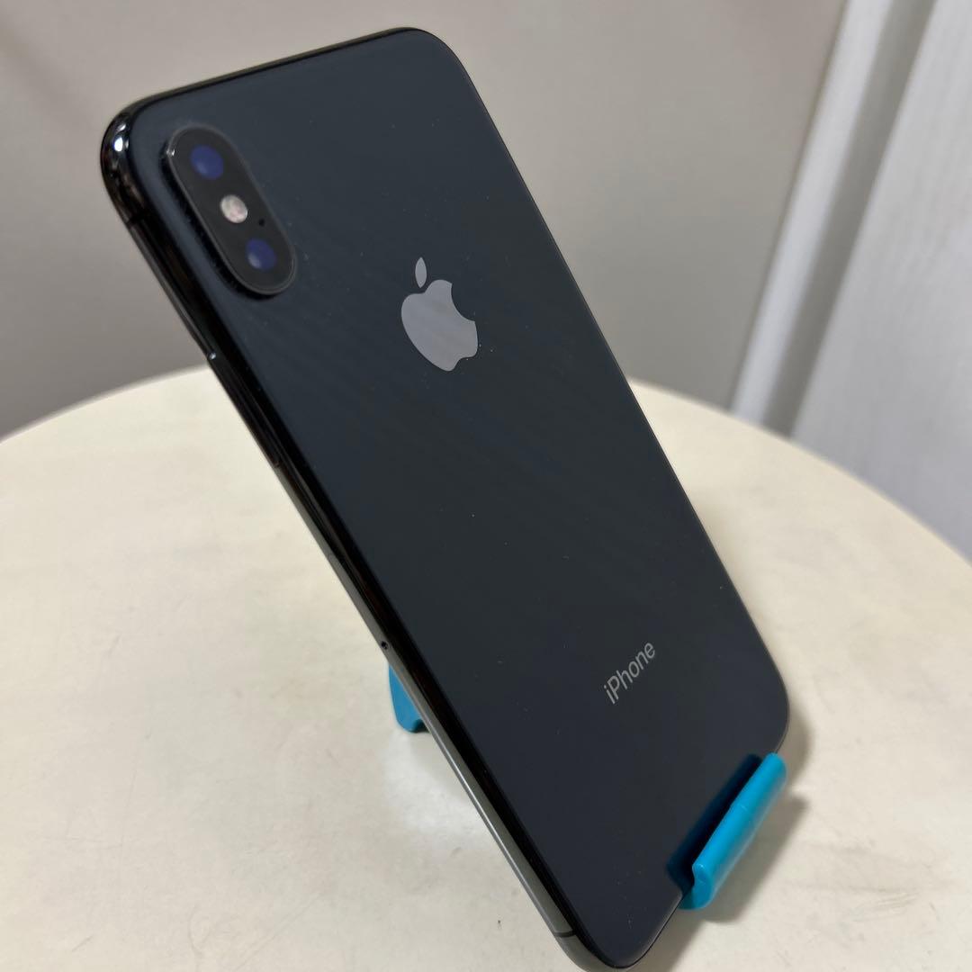 iPhoneX 256GB SIMフリー　スペースグレー iFaceカバー