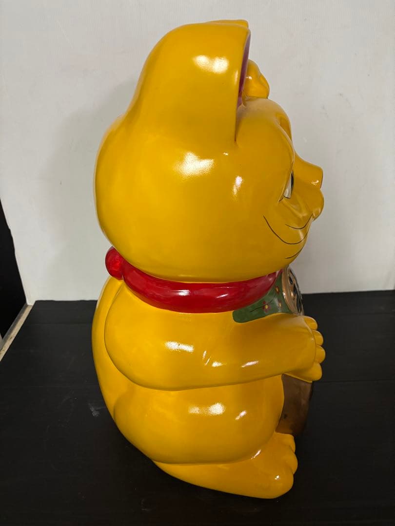 【特大‼️全長58cm‼️希少】招き猫　置物　縁起物