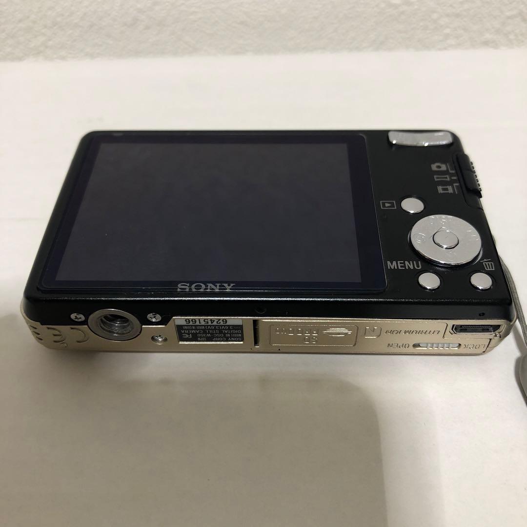 【中古美品】ソニーcyber shot w350 シャンパンゴールド