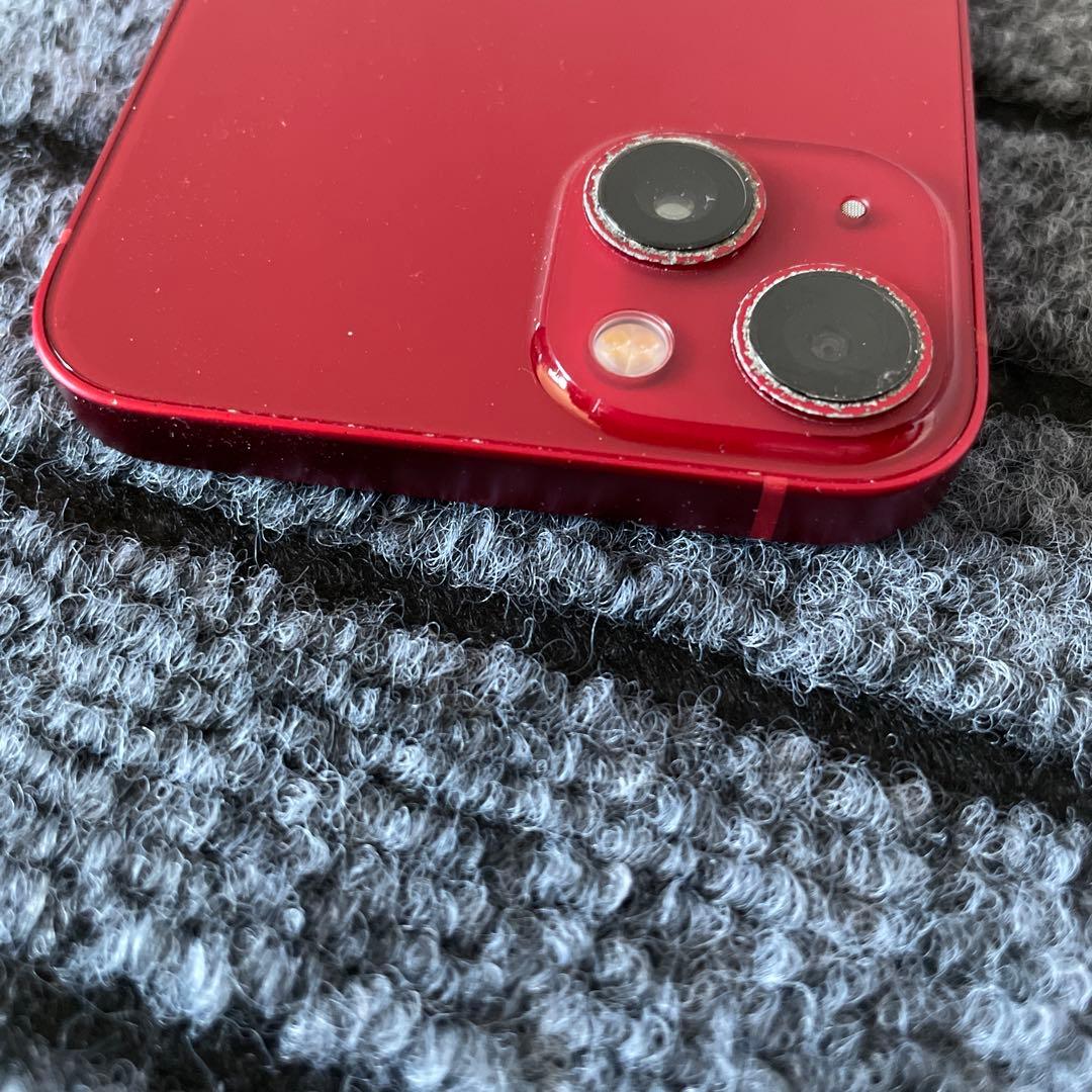 189 Apple iPhone 13 RED 256GB SIMフリー