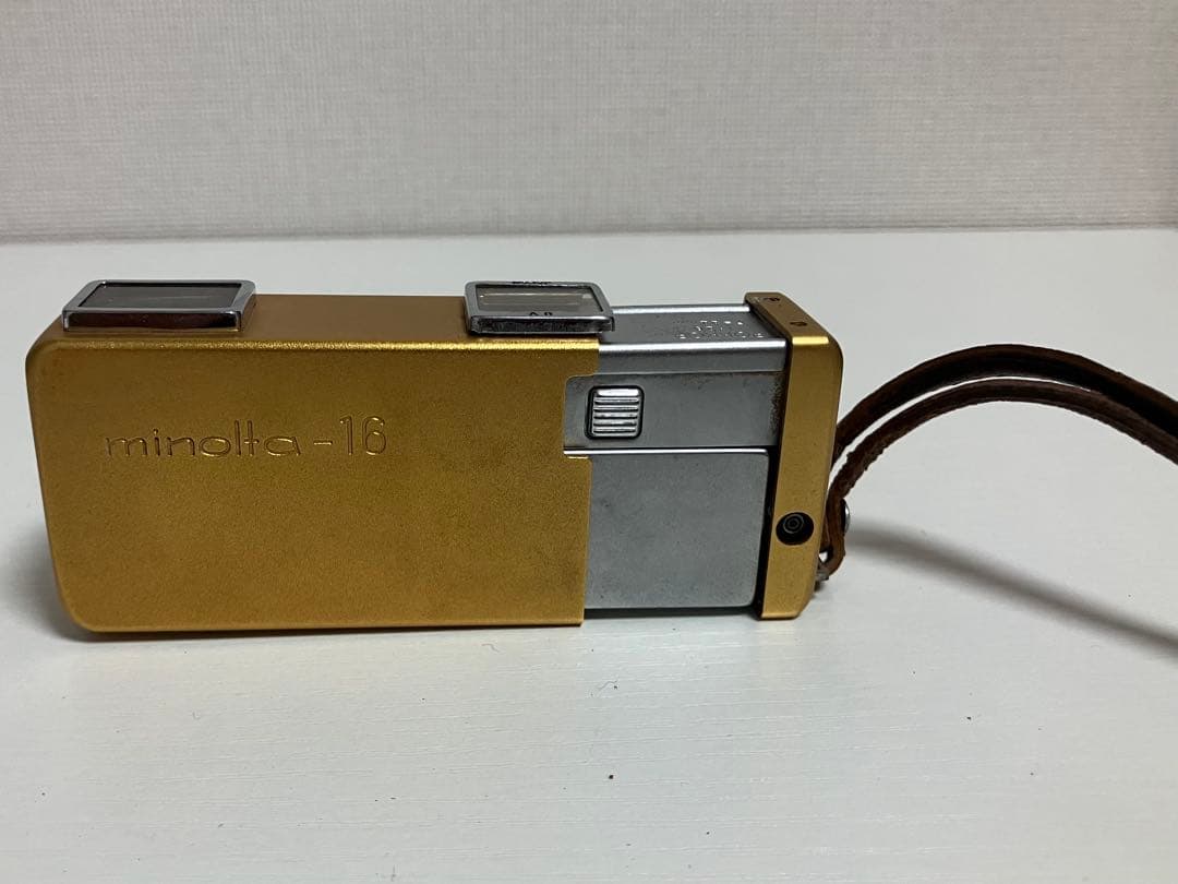 【レア】Minolta-16 ミノルタ16 ポケットカメラ ゴールド