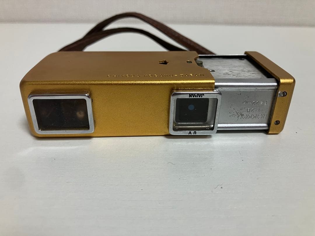 【レア】Minolta-16 ミノルタ16 ポケットカメラ ゴールド
