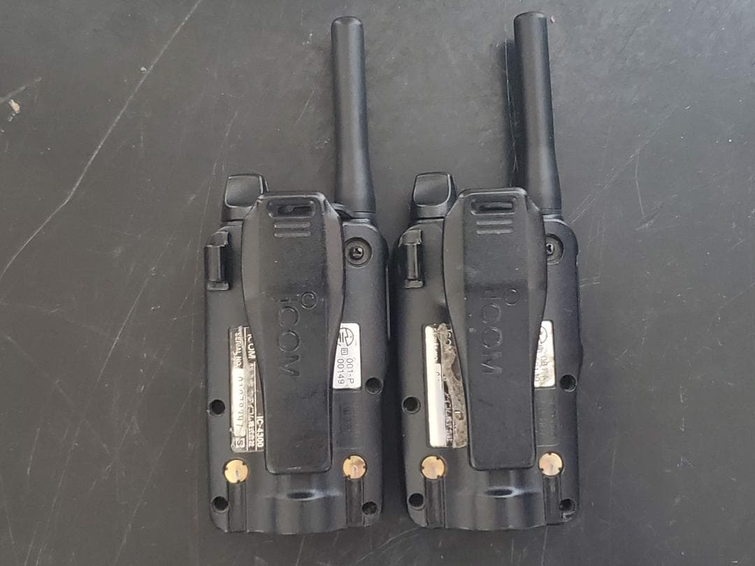 ICOM トランシーバー IC-4300 2台 充電器 BC-200 無線機 1