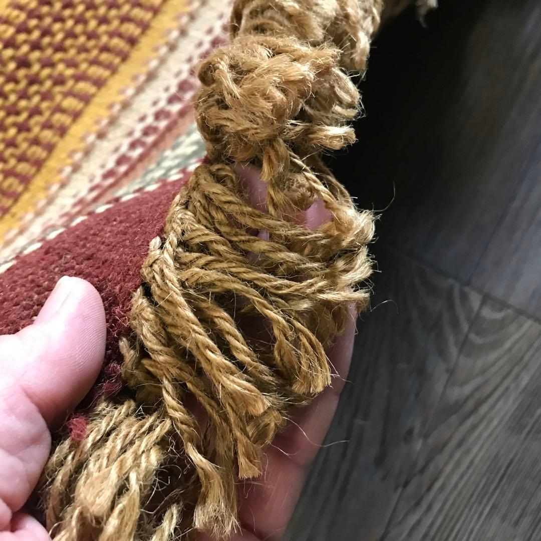 126x197cm 1.5畳 ラグ ラグマット ビンテージ キリム 夏用