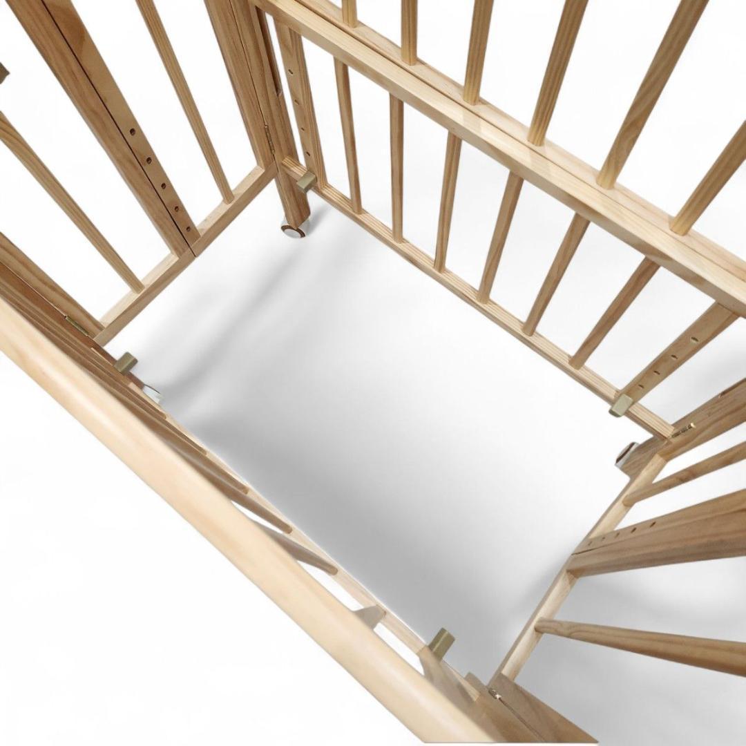 美品 大和屋 liliito リリト ベビーベッド 折り畳み 箱あり 付属品完備