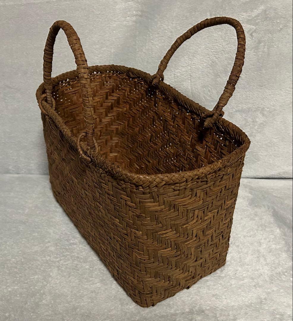 国産山葡萄かごバッグ山形県産