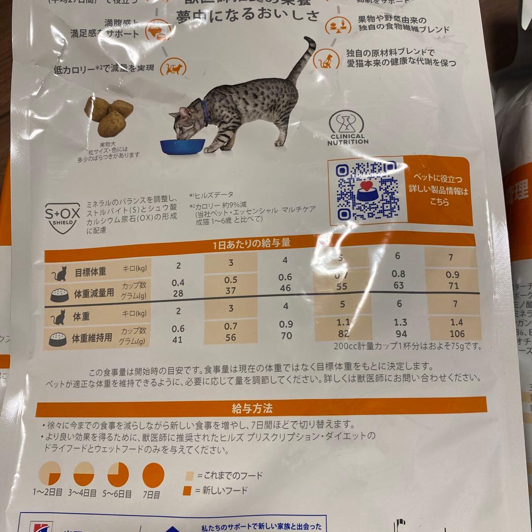 Hill’s c/d メタボリックス 2kg×2袋