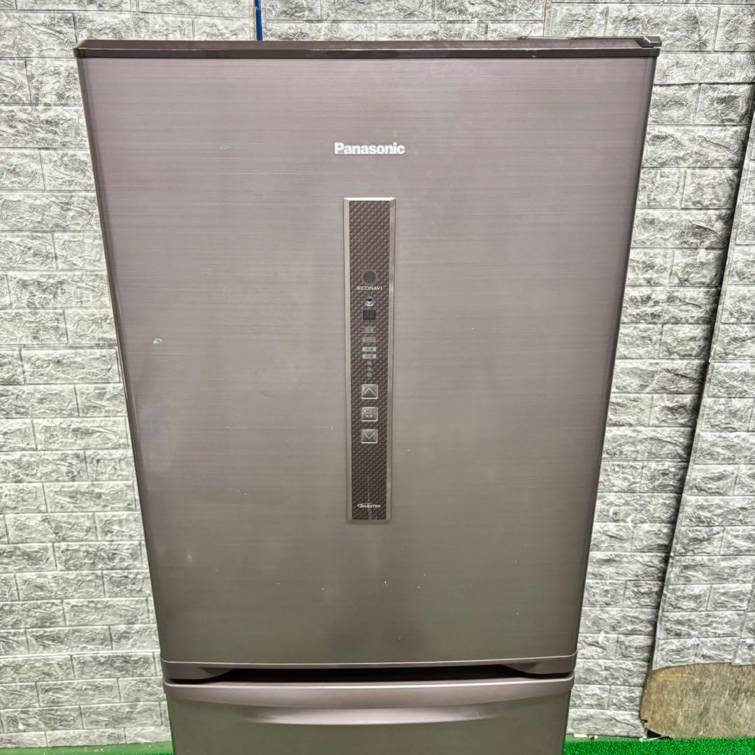 277 冷蔵庫　大型　300L強　自動製氷機付　右開き　保証込　洗濯機も有　美品