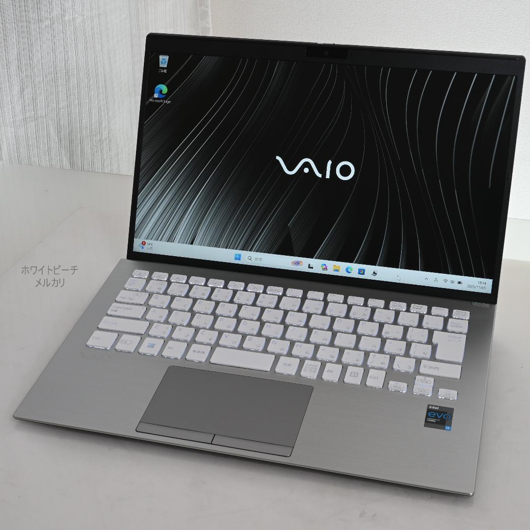 極美品 希少白 Vaio pro PK 12世代 2023 vjs vjpk