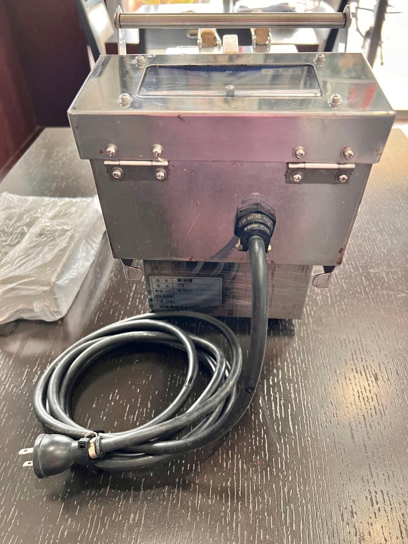 ゆで麺機 冷凍麺釜　卓上　業務用　TFE型　電気調理器具 100V ステンレス製