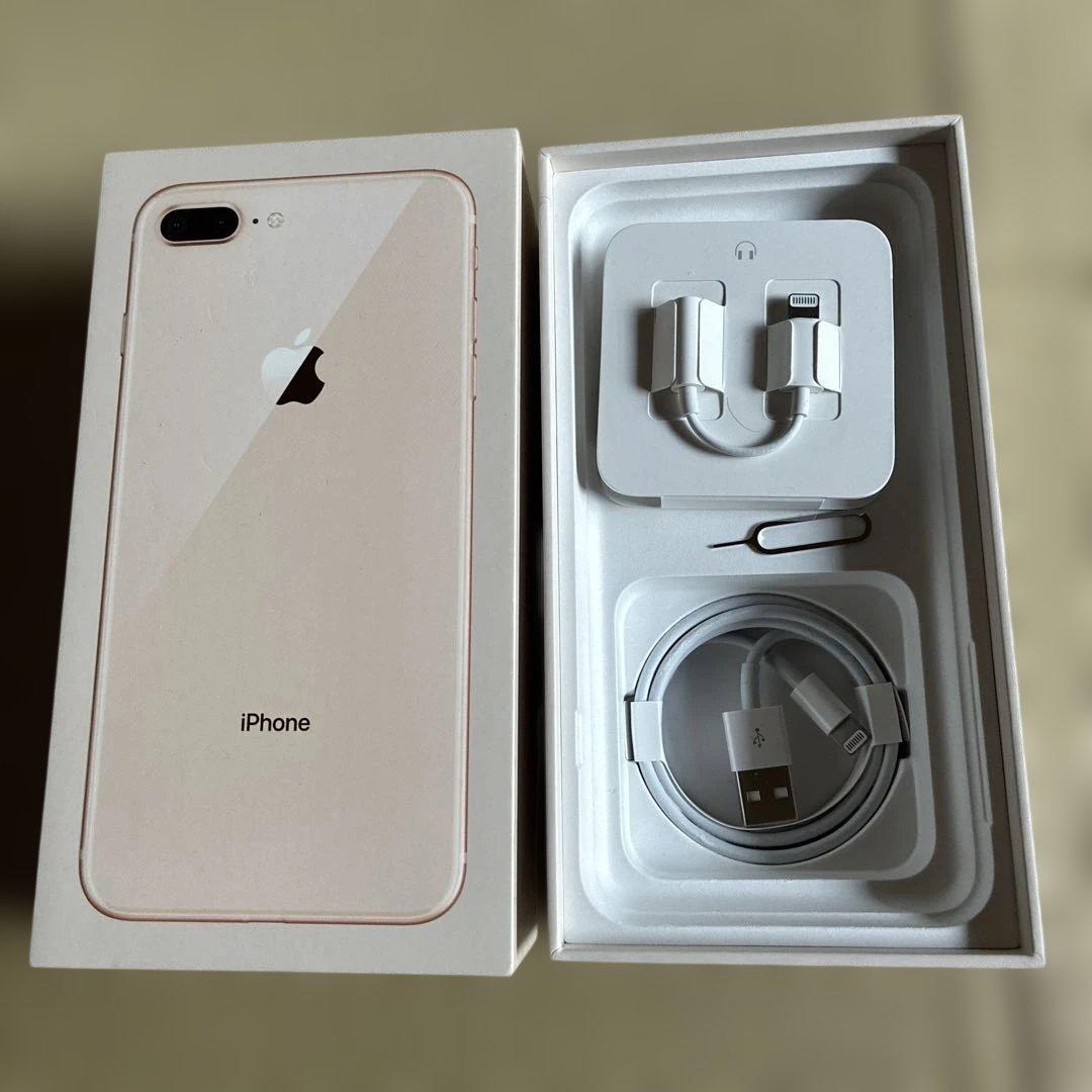 iPhone8Plus ゴールド　64GB バッテリー83%
