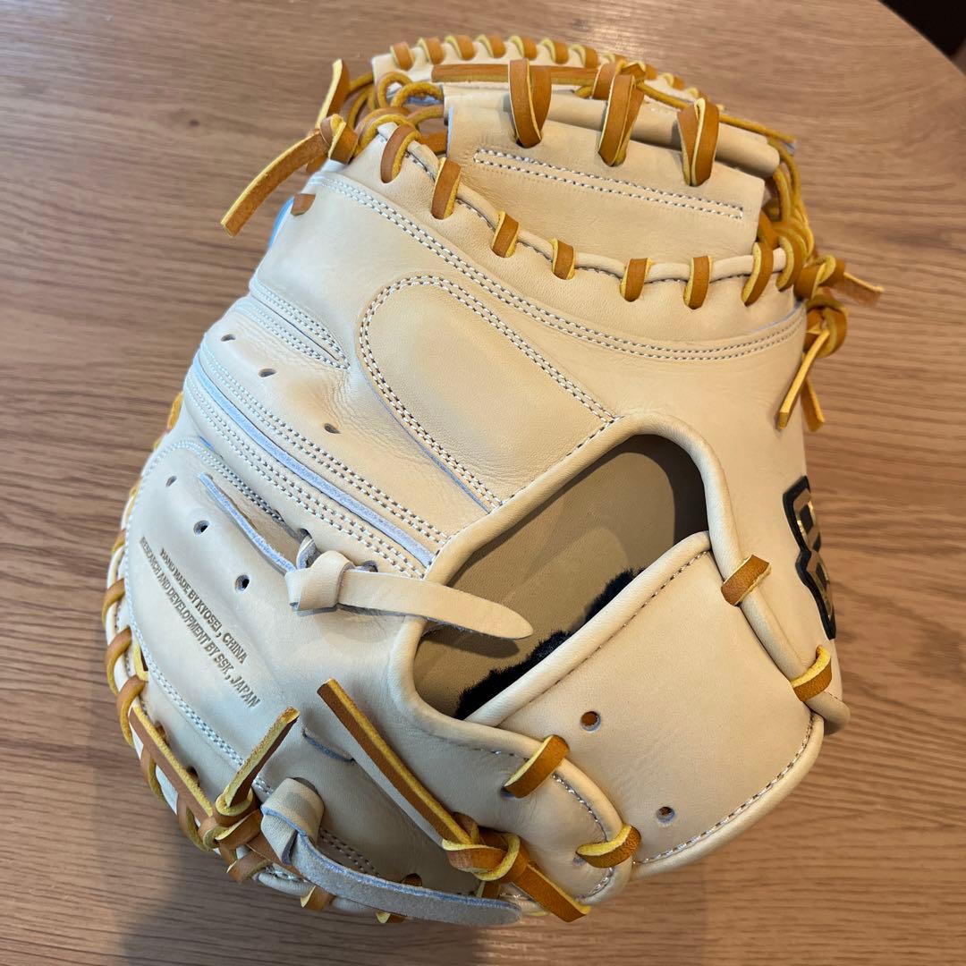 新品値下げ中硬式用 SSK キャッチャーミット キャメル