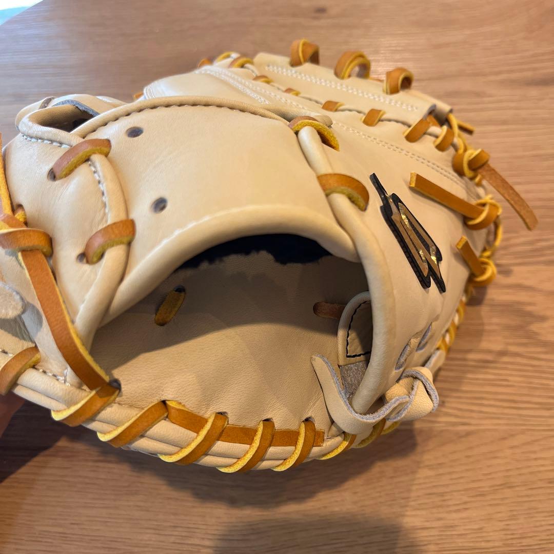 新品値下げ中硬式用 SSK キャッチャーミット キャメル