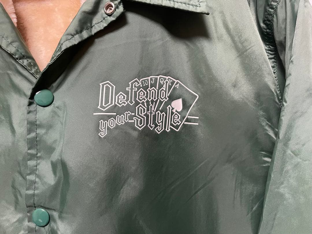 The BONEZ × SHADOWS コーチジャケット