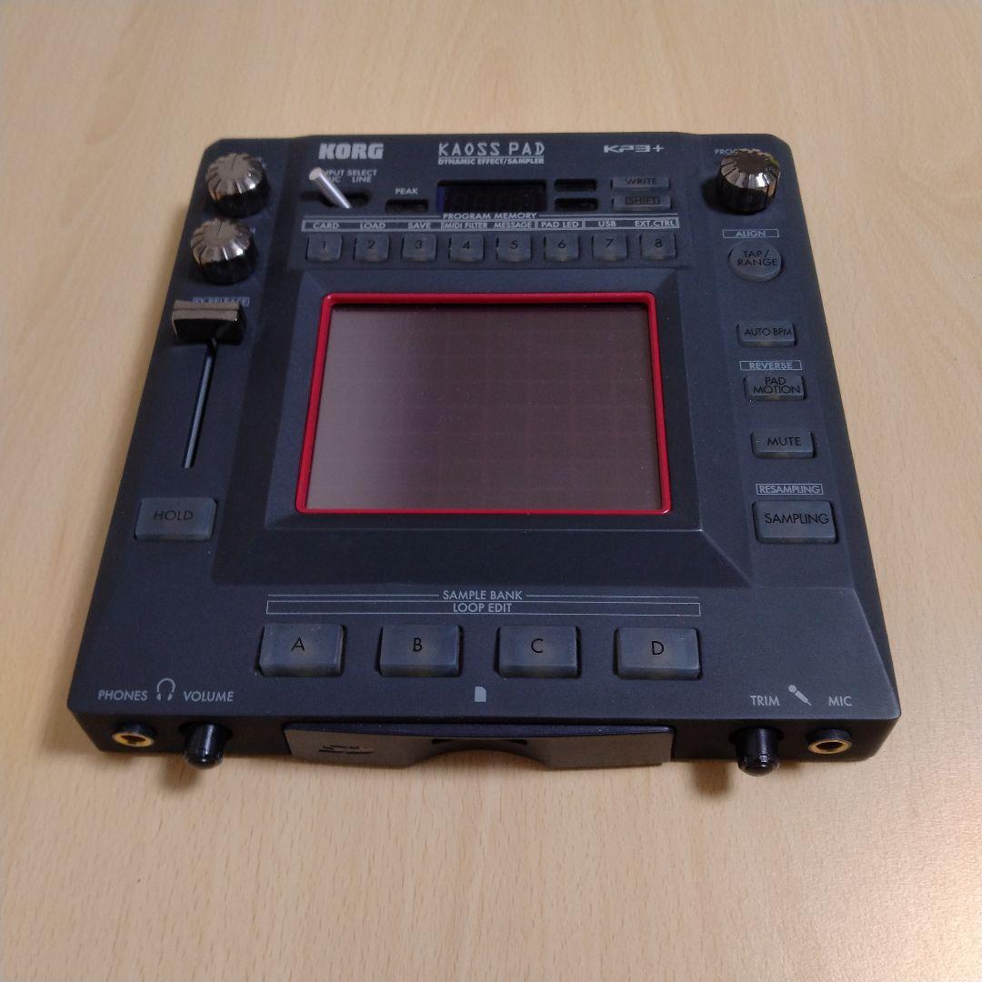KORG KAOSS PAD KP3+　カオスパッド　DJエフェクターサンプラー