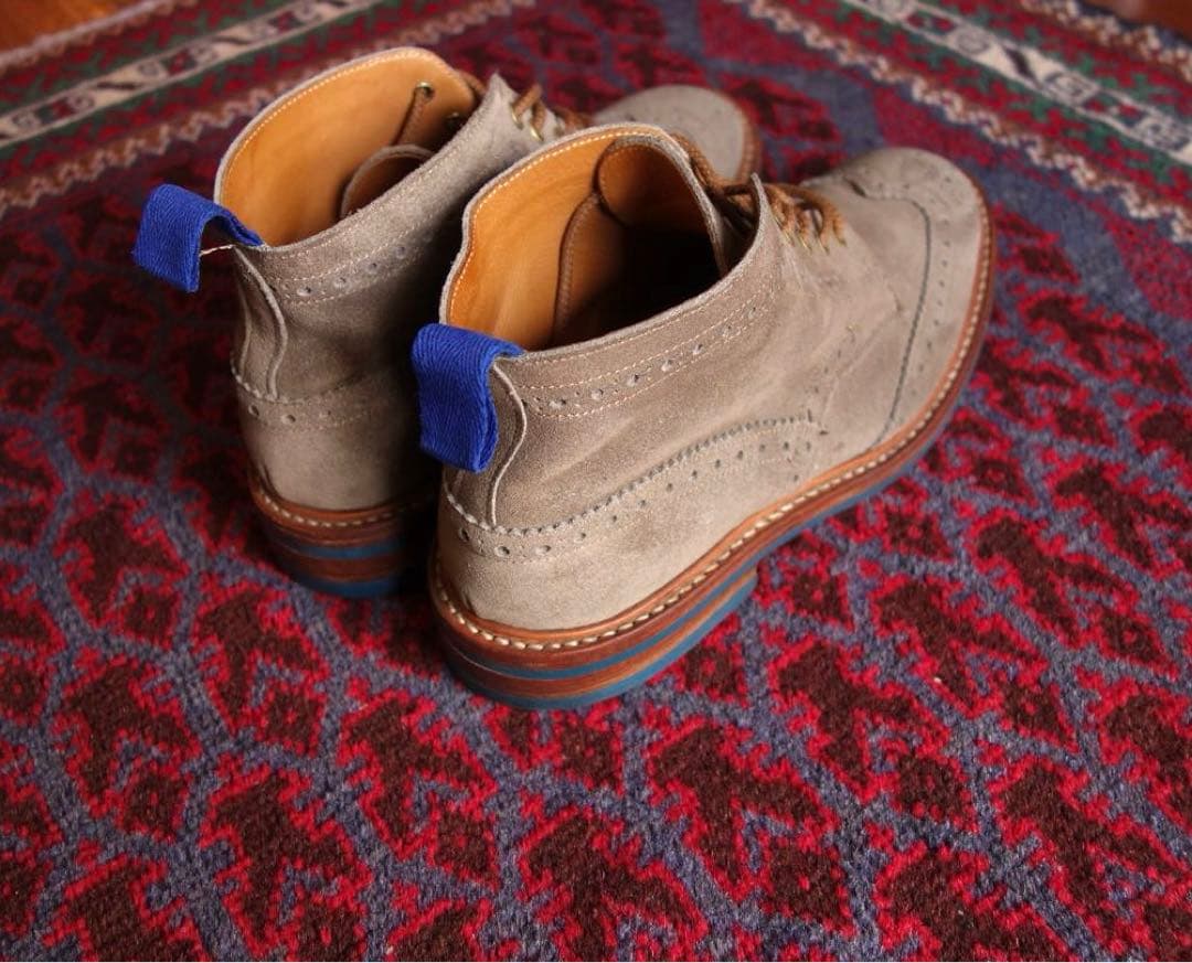 tricker's カントリーブーツ uk 8 1/2 トリッカーズ 27cm