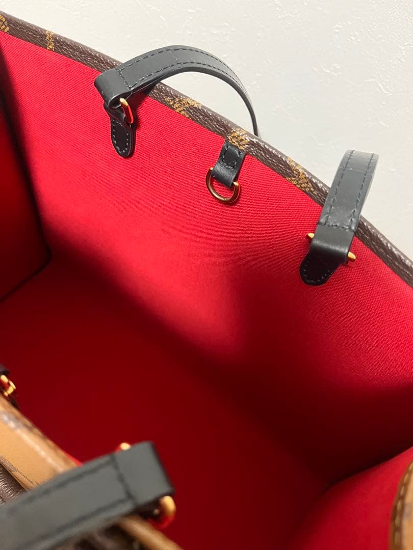 【美品】 ルイヴィトン ハンドバッグ オンザゴー MM