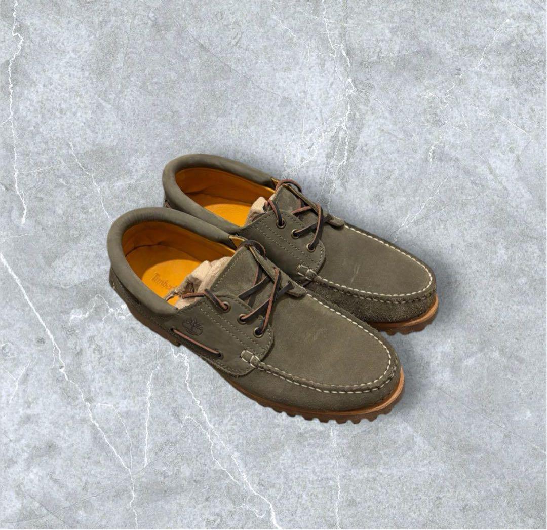 Timberland デッキシューズ カーキ