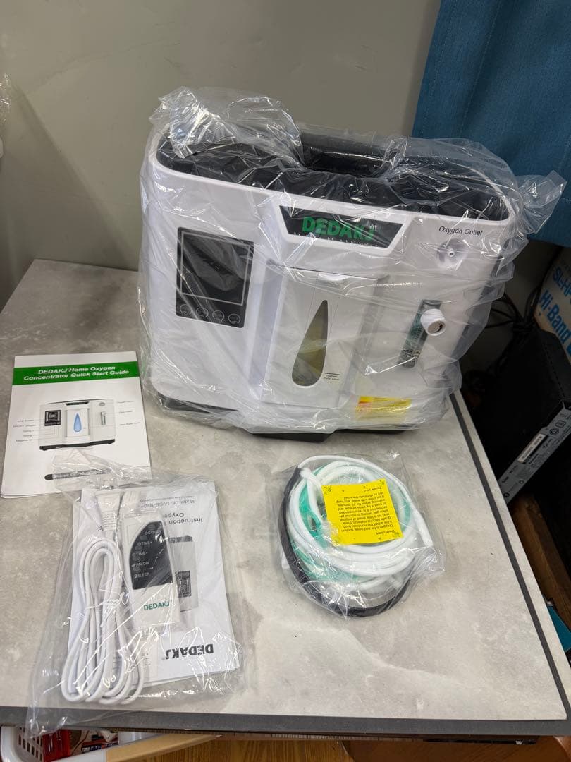 未使用】DEDAKJ デカキ 酸素濃縮器 ドイツ 家庭用酸素発生装置