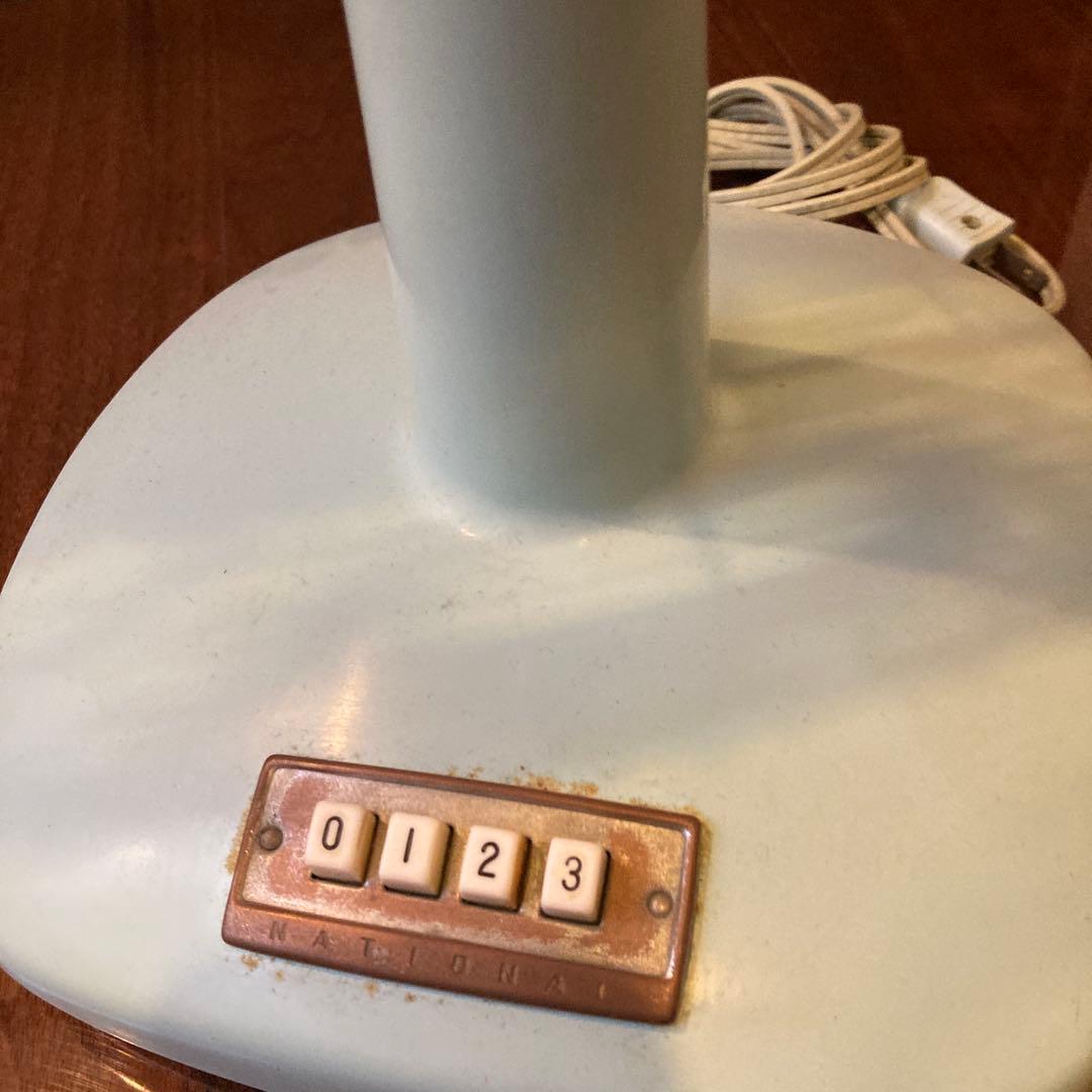 ナショナル ミントグリーン 扇風機 3枚羽根