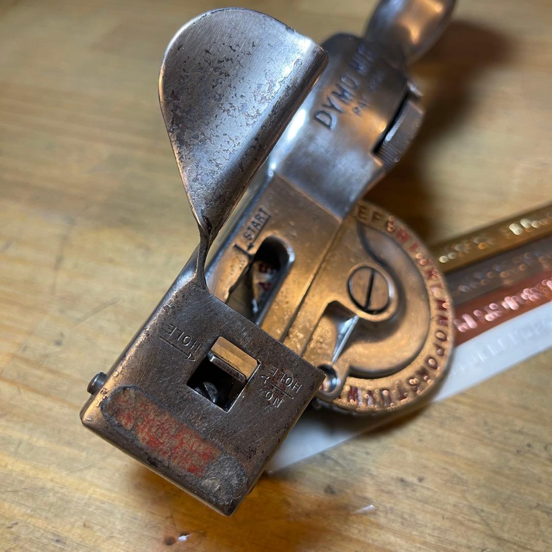 ■製品保証■【機関良・点錆】ダイモ テープライター M-3 DYMO 182-3