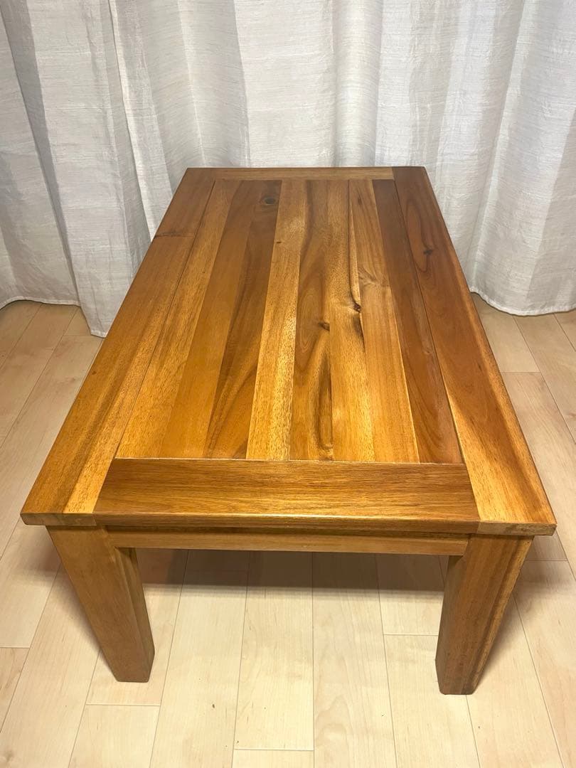 B-COMPANY Arunda 90ローテーブル 木製 北欧風