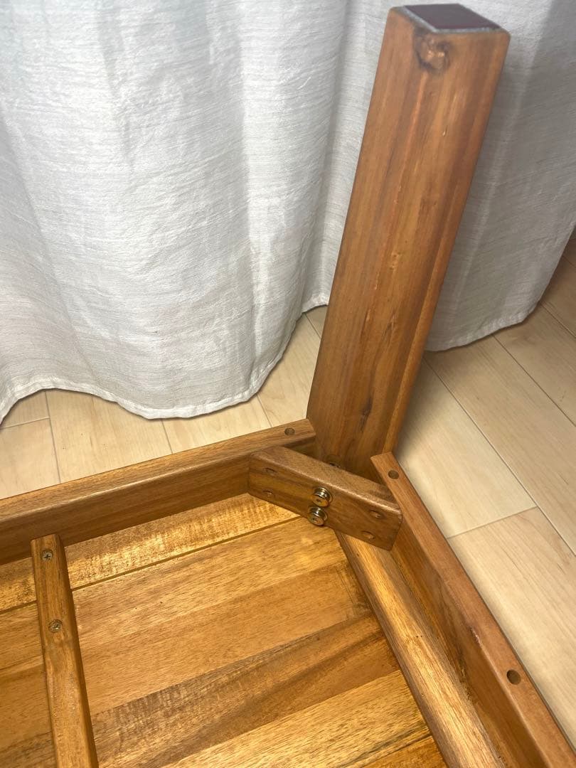 B-COMPANY Arunda 90ローテーブル 木製 北欧風