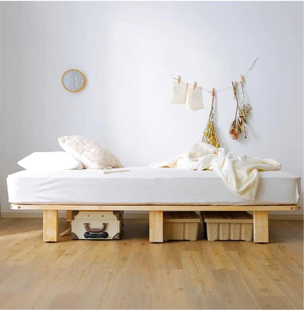 シンプルモダン Sサイズ すのこベッド