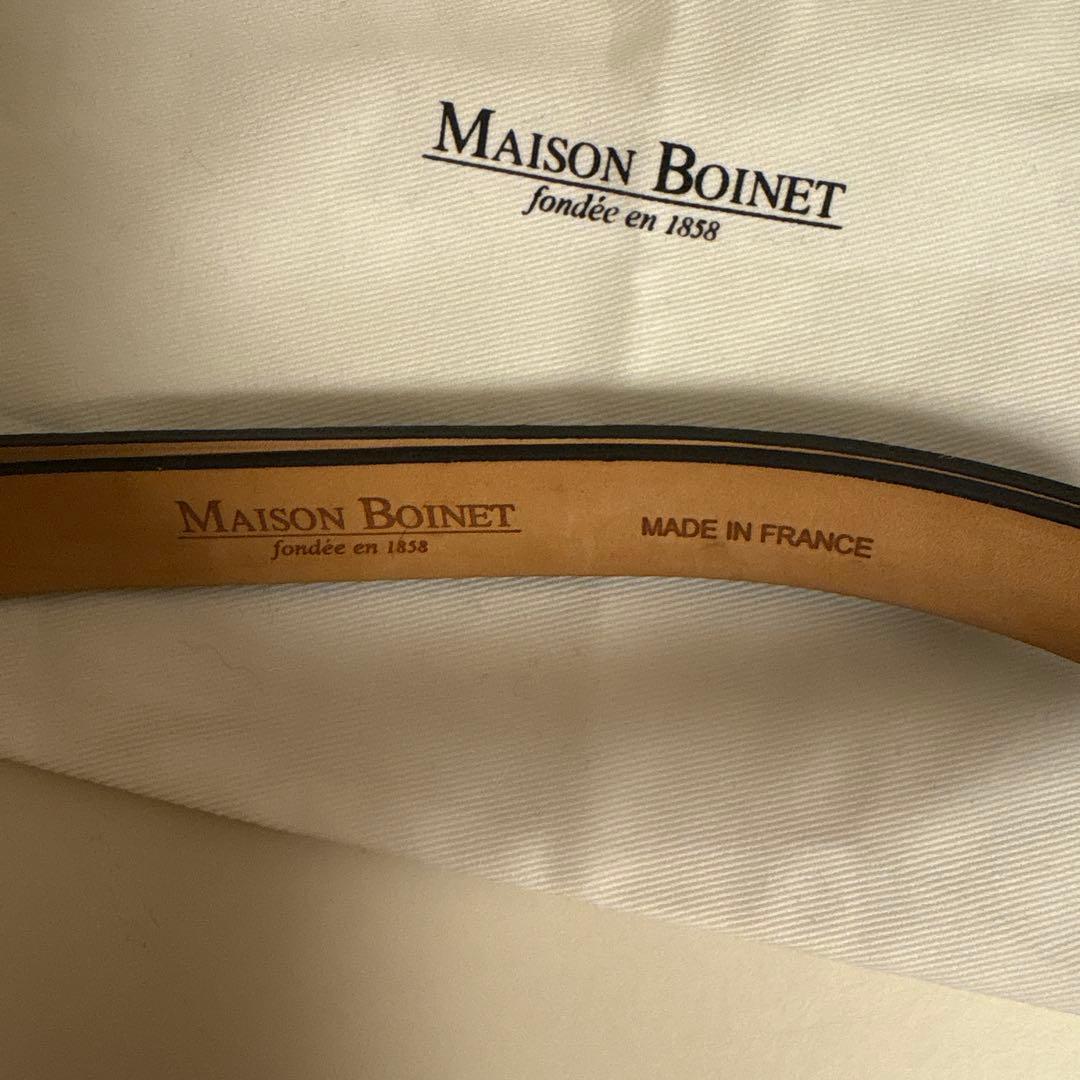 美品✴︎【MAISONBOINET】メゾンボワネ アパルトモンピンバックルベルト