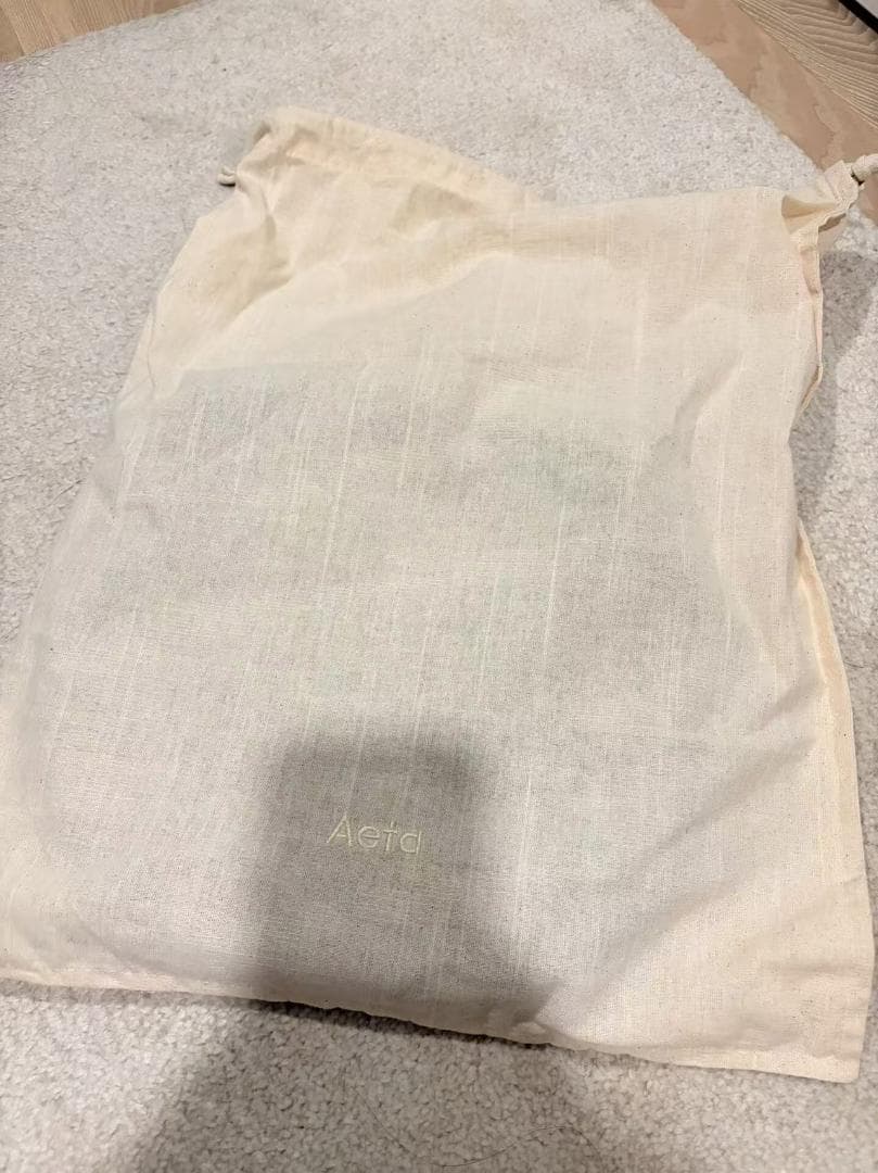 即日発送Aeta アエタ ONE SHOULDER ショルダーバッグ 黒 M