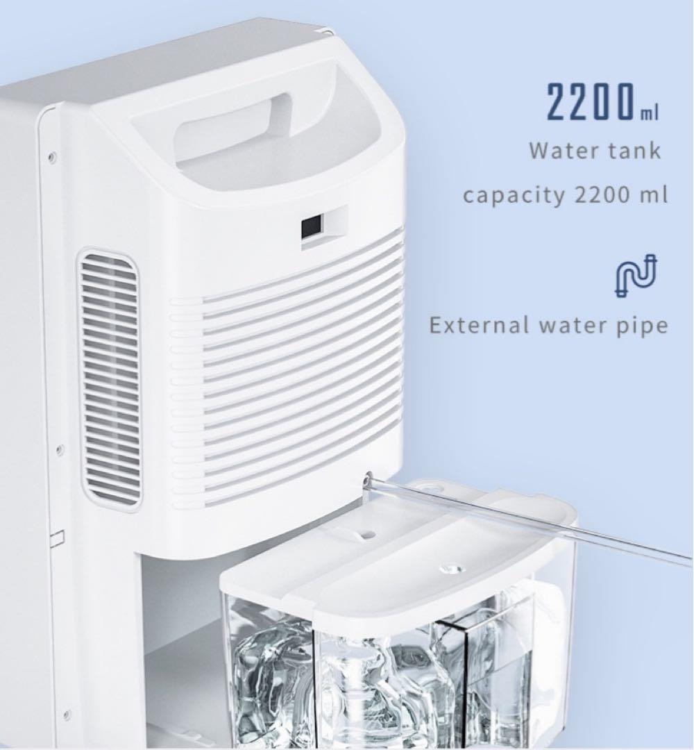 除湿機 衣類乾燥 空気清浄機 除湿1台3役 大容量2200ML