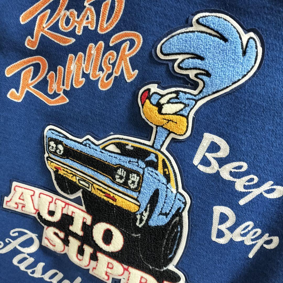 t*n様 Whitesville 東洋 スタジャン 40 ネイビー ロードランナ