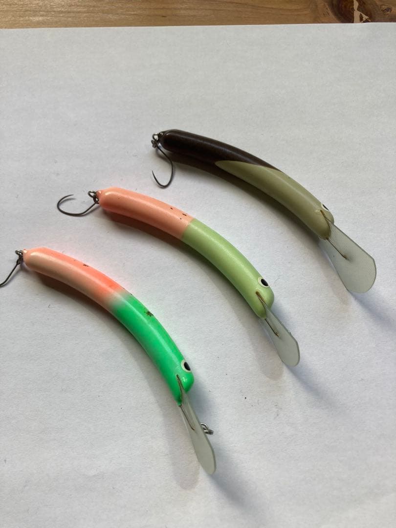 エリアトラウト　ニョロ系ルアー ジサクラ 3個セット