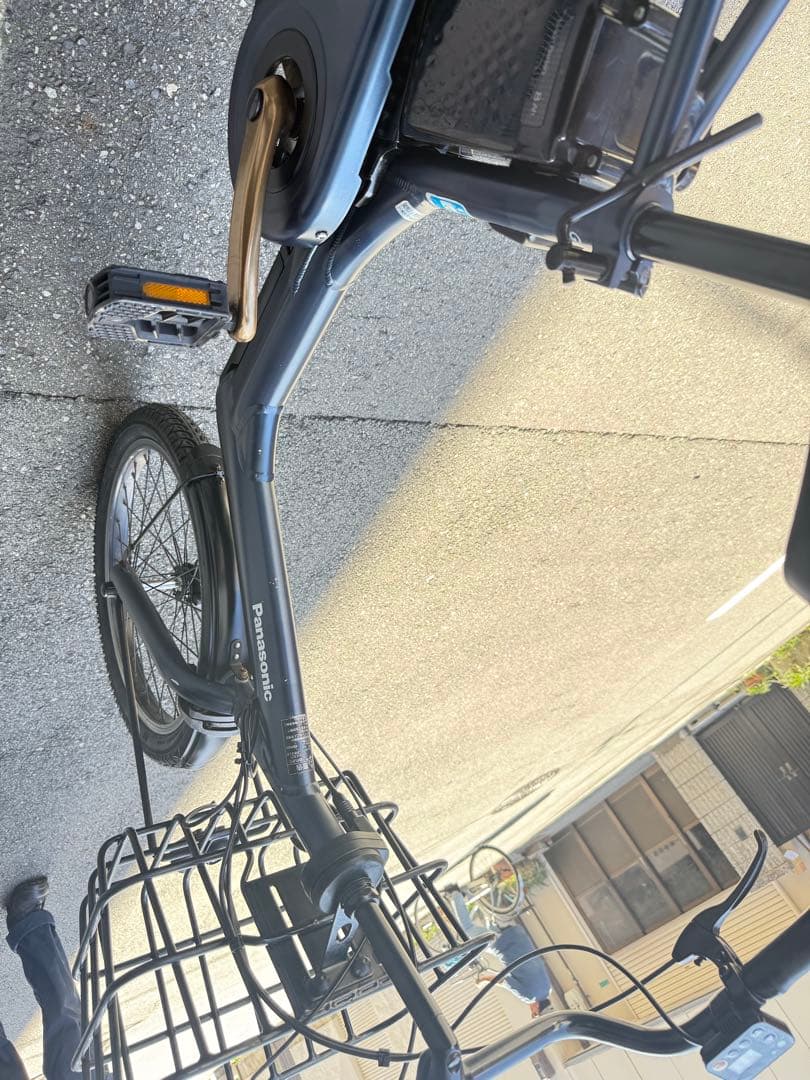 子供乗せ　パナソニック　電動アシスト自転車 チャイルドシート付き
