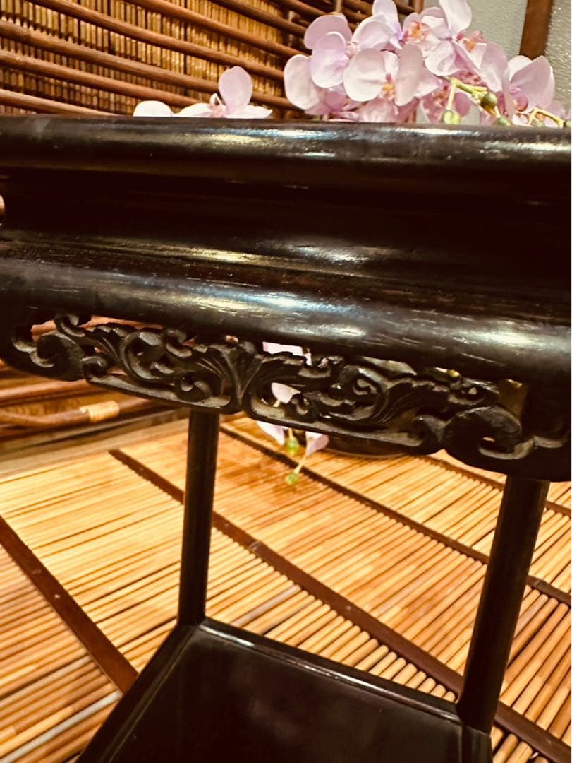 紫檀 花台 インテリア アンティーク 昭和レトロ 和室