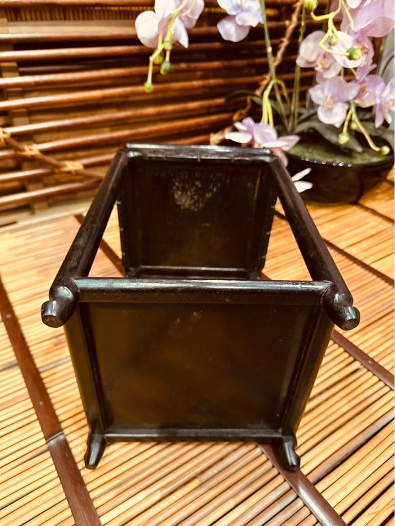 紫檀 花台 インテリア アンティーク 昭和レトロ 和室