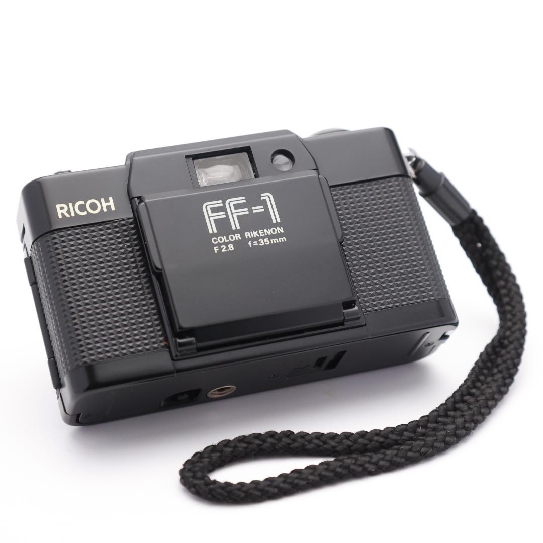 【動作確認済】RICOH FF-1 沈胴式 コンパクトカメラ 純正ポーチ付