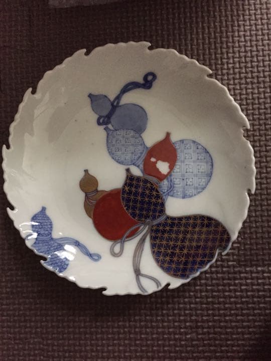 希少☆伊万里焼 瓢模様 6枚 香蘭社 アンティーク