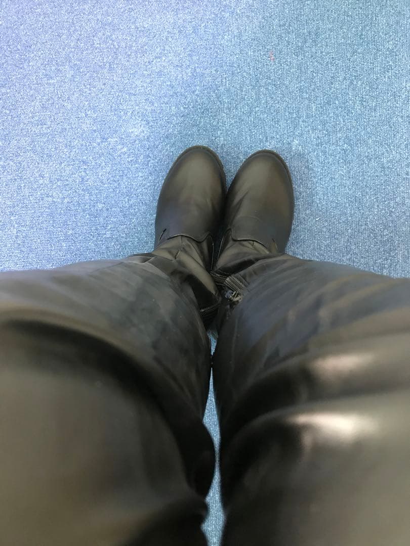 海苔ピーマン　ニーハイ・サイハイブーツ 2点セットサイズ27㎝