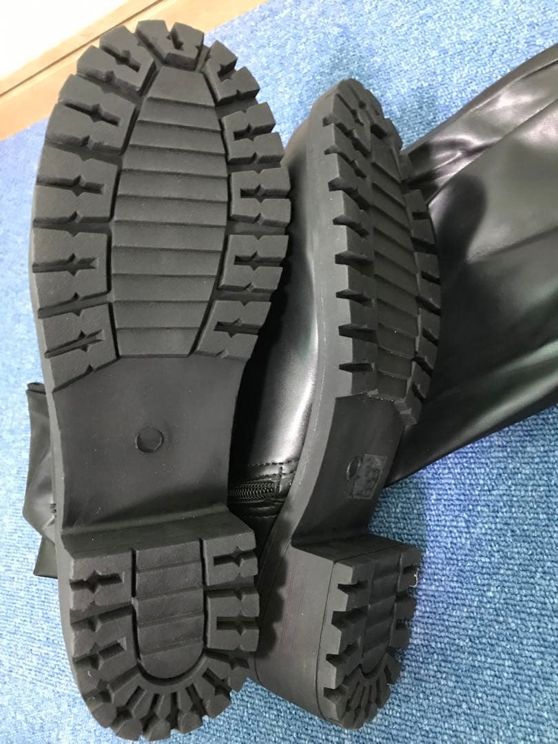 海苔ピーマン　ニーハイ・サイハイブーツ 2点セットサイズ27㎝