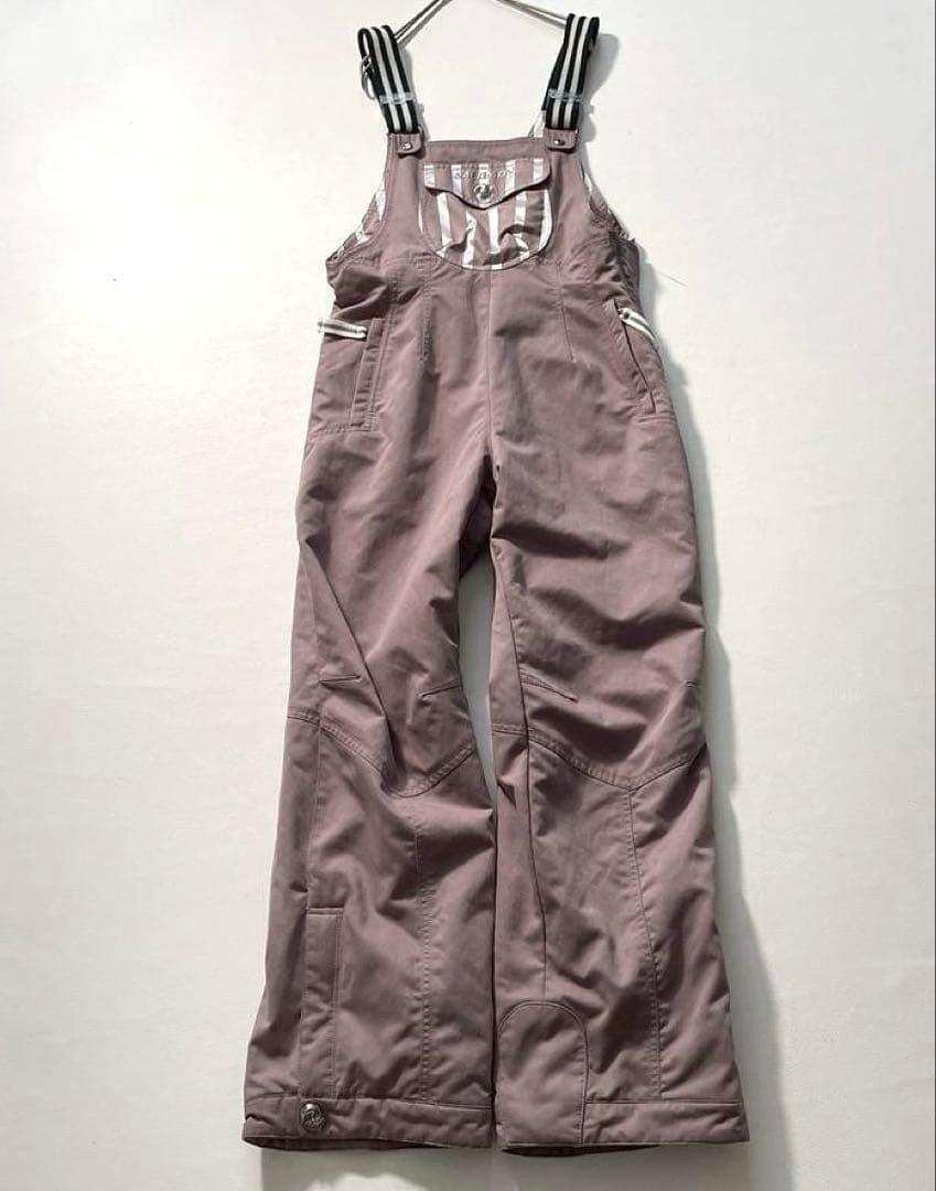 【yyyuuu】SALOMON　レディース スキーウェア上下 シルバー