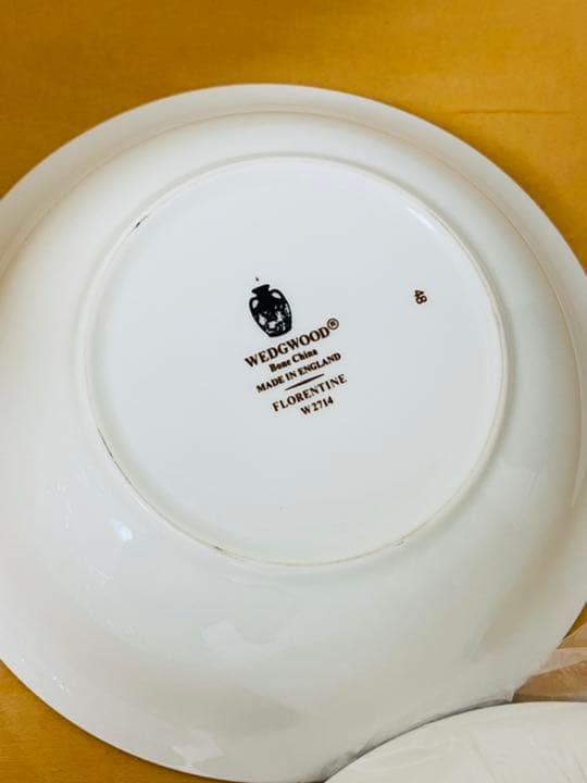 未使用　貴重品ウェッジウッドサラダプレート　6枚セット