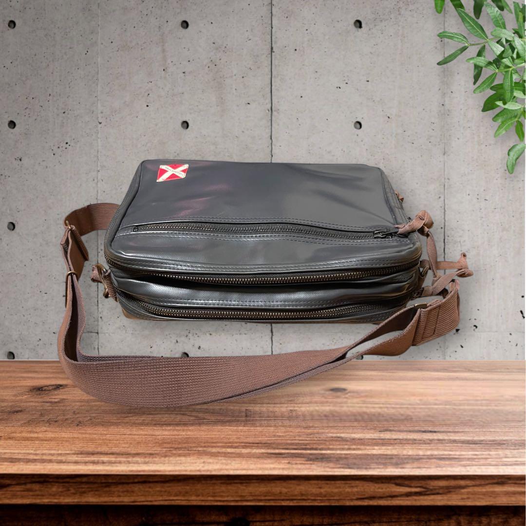 PORTER ラゲッジ レーベル ライナー ショルダーバッグ ブラック 廃盤品