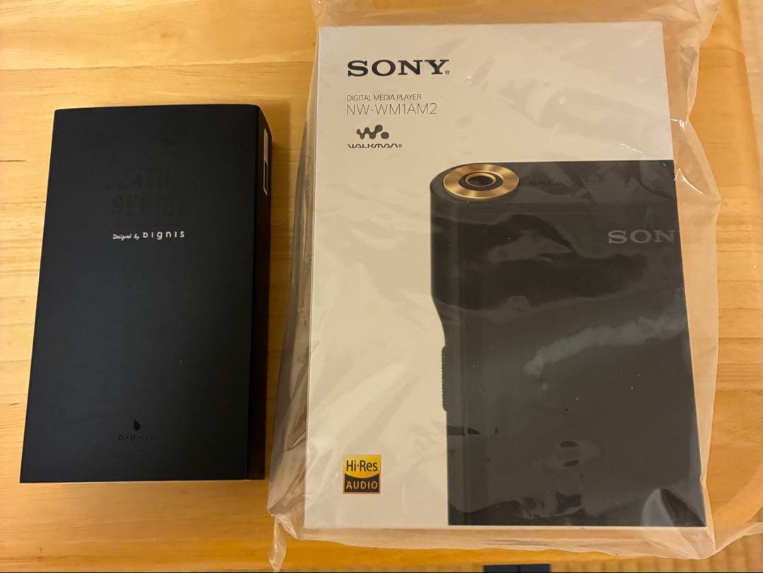 T*3様 SONY NW-WM1AM2 + Dignis レザーケース　セット