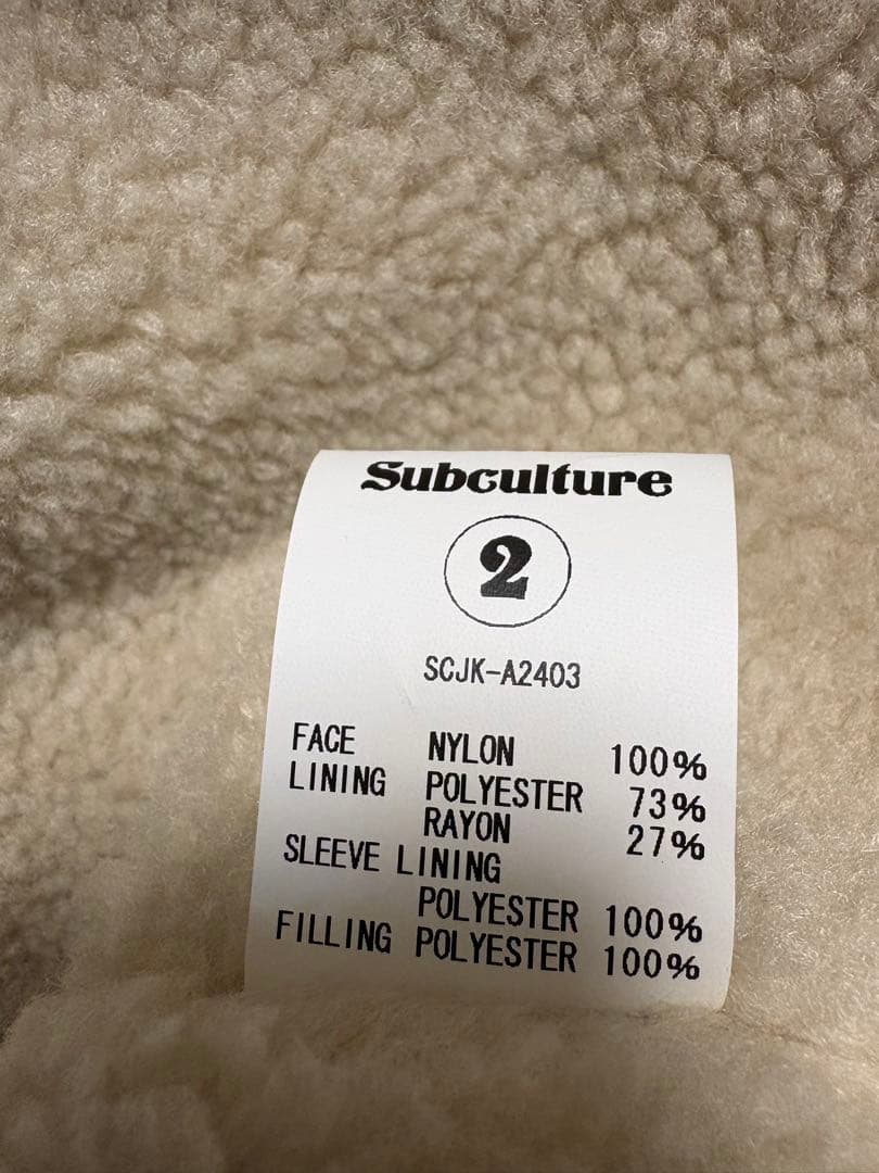 サブカルチャーSC コーチジャケット　キムタク